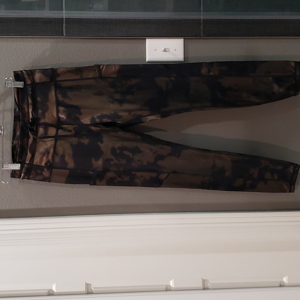 Zyia Active - Bronze Hendrix Metallic leggings